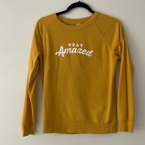 Old Navy “Stay Amazed” Crewneck